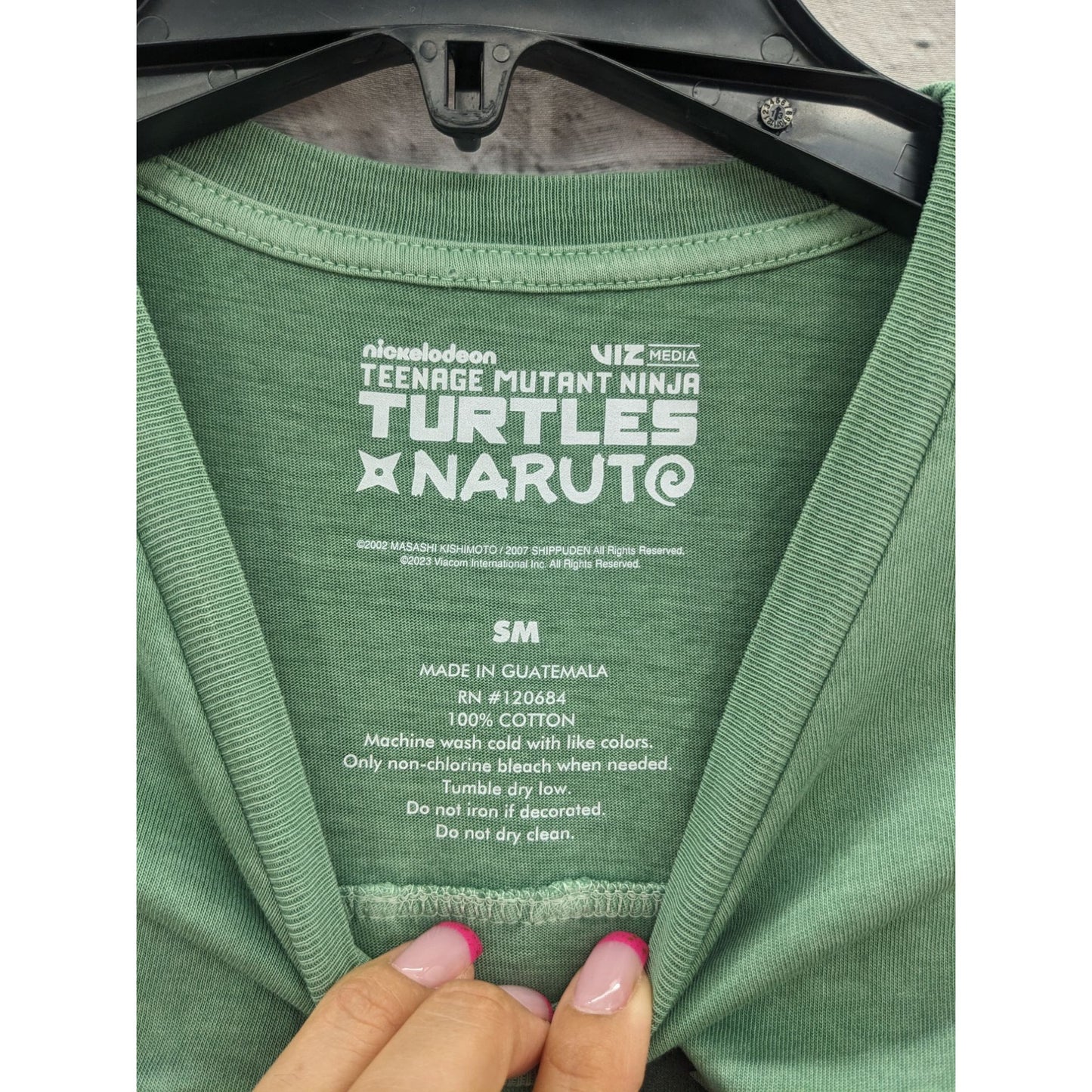 Teenage Mutant Ninja Turtles X Nurato Unisex Green Group Portrait T-Shirt S