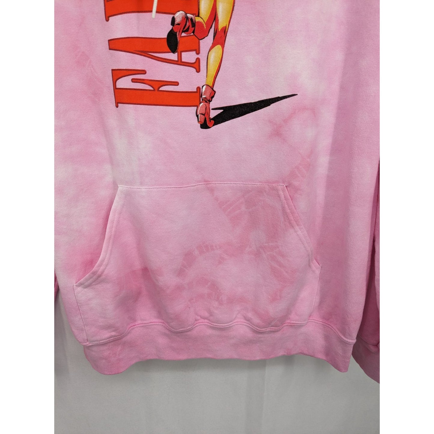 Hot Topic Cowboy Bebop Adult Pink Faye Tie-Dye Pullover Hoodie M NWT