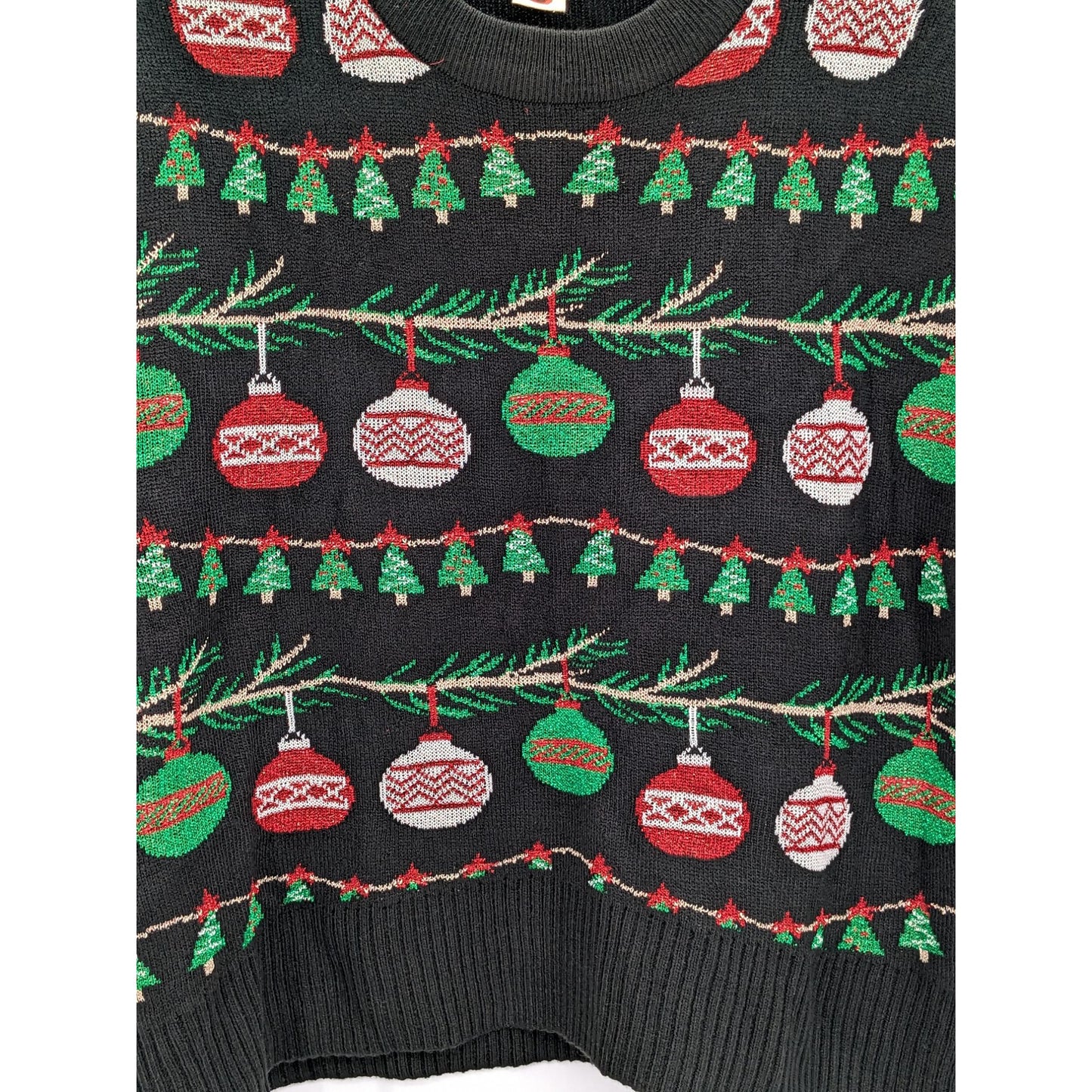 Dari Women Balls & Ornaments Ornaments Christmas Ugly Sweater Size 2XL NWT