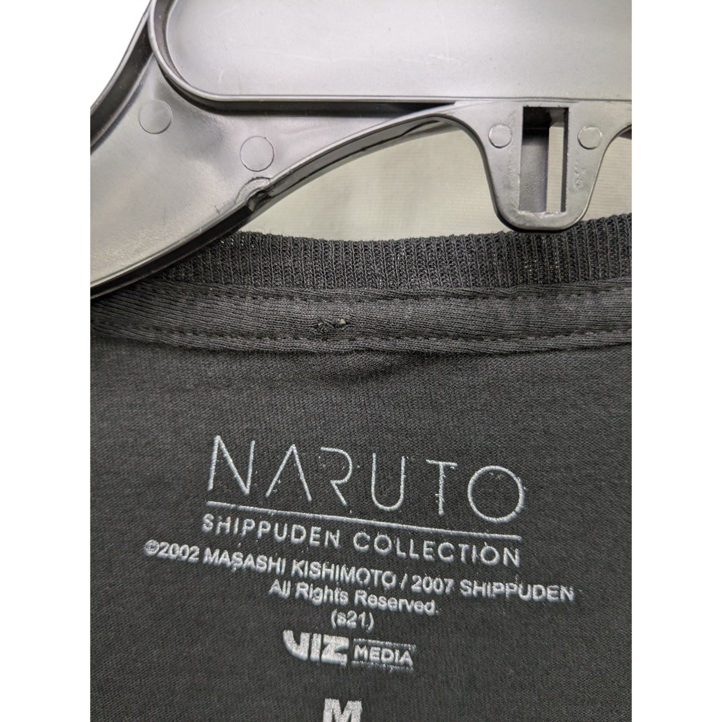 Naruto Shippuden Collection Men Black Six Path Sage Mode Cosplay T-Shirt Size M