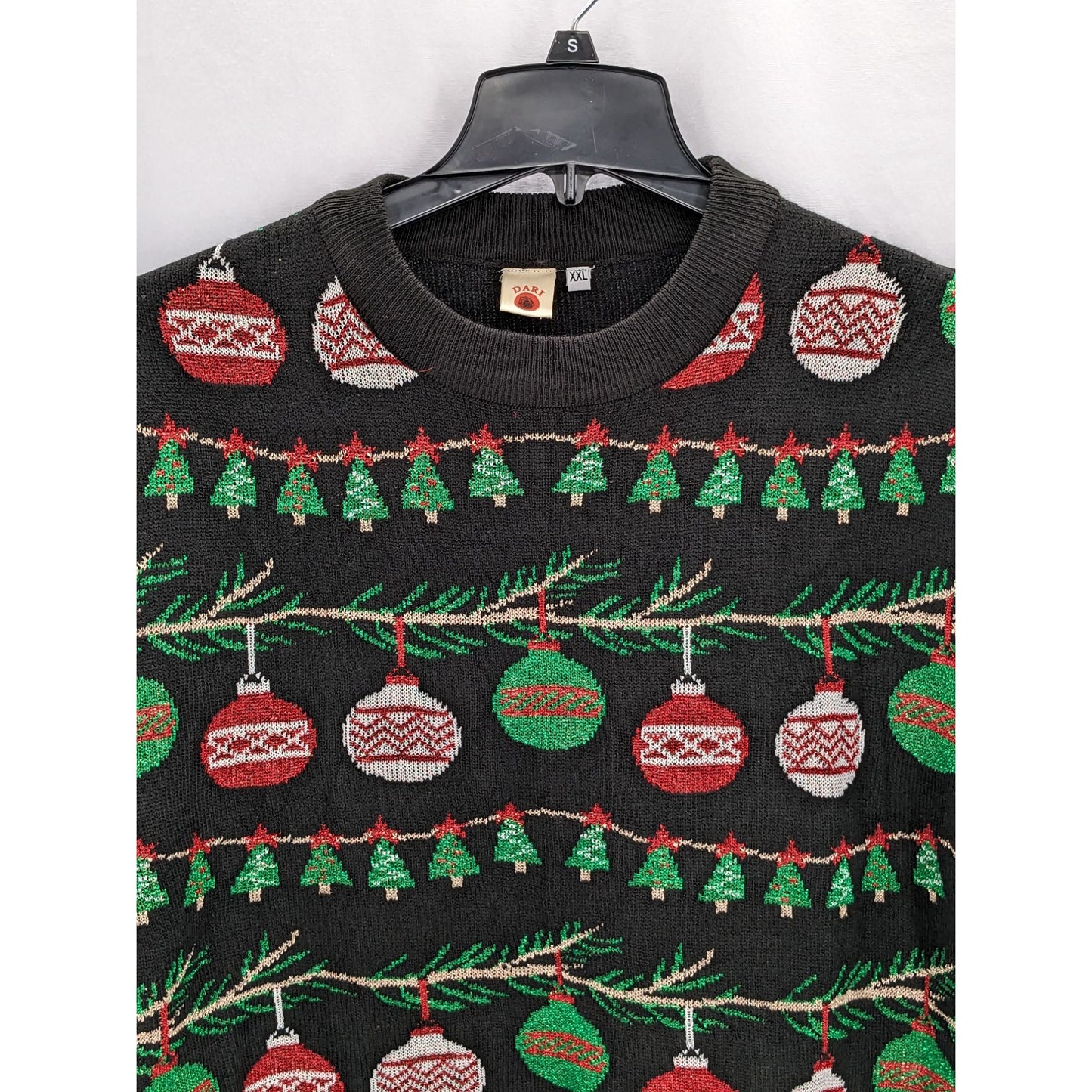 Dari Women Balls & Ornaments Ornaments Christmas Ugly Sweater Size 2XL NWT