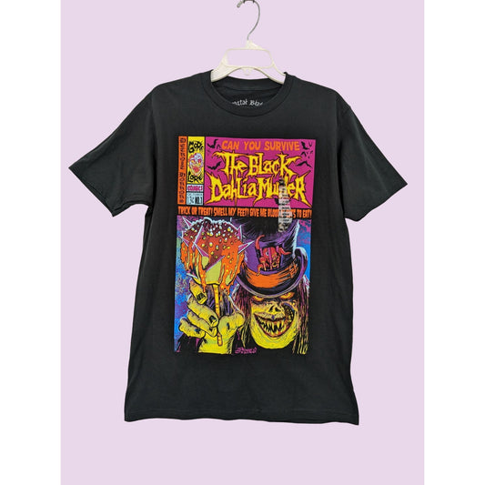 Hot Topic The Black Dahlia Murder Halloween Comic Book Men Grunge T-Shirt Size M