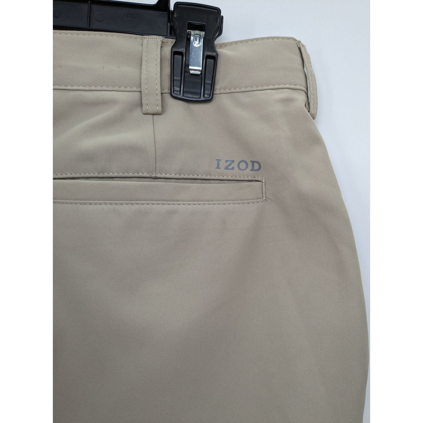 IZOD Slim Fit Golf Khaki Chino Performance Men Straight Leg Pants Size 34 X 30