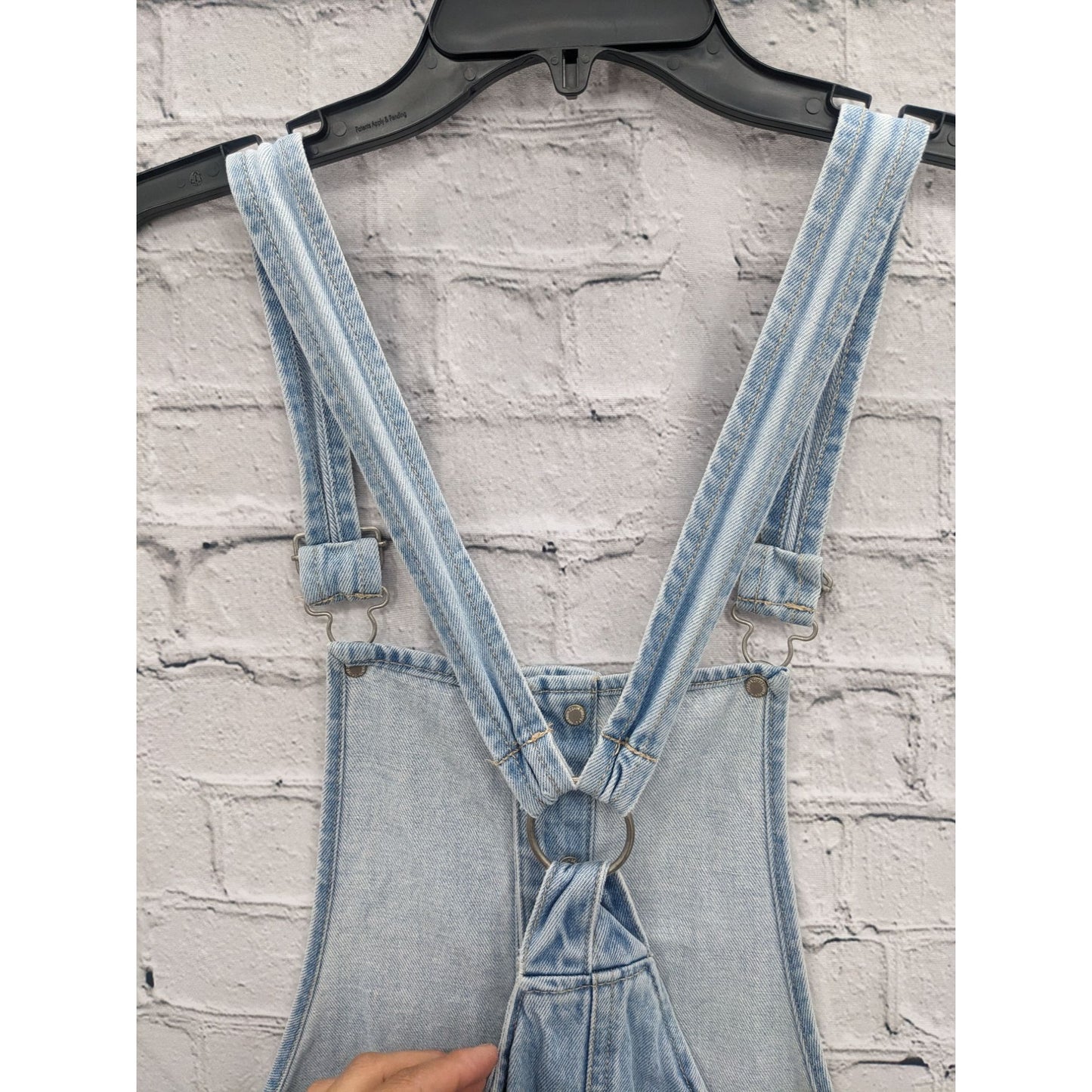 Forever 21 Women Light Denim Overall Dress Size S