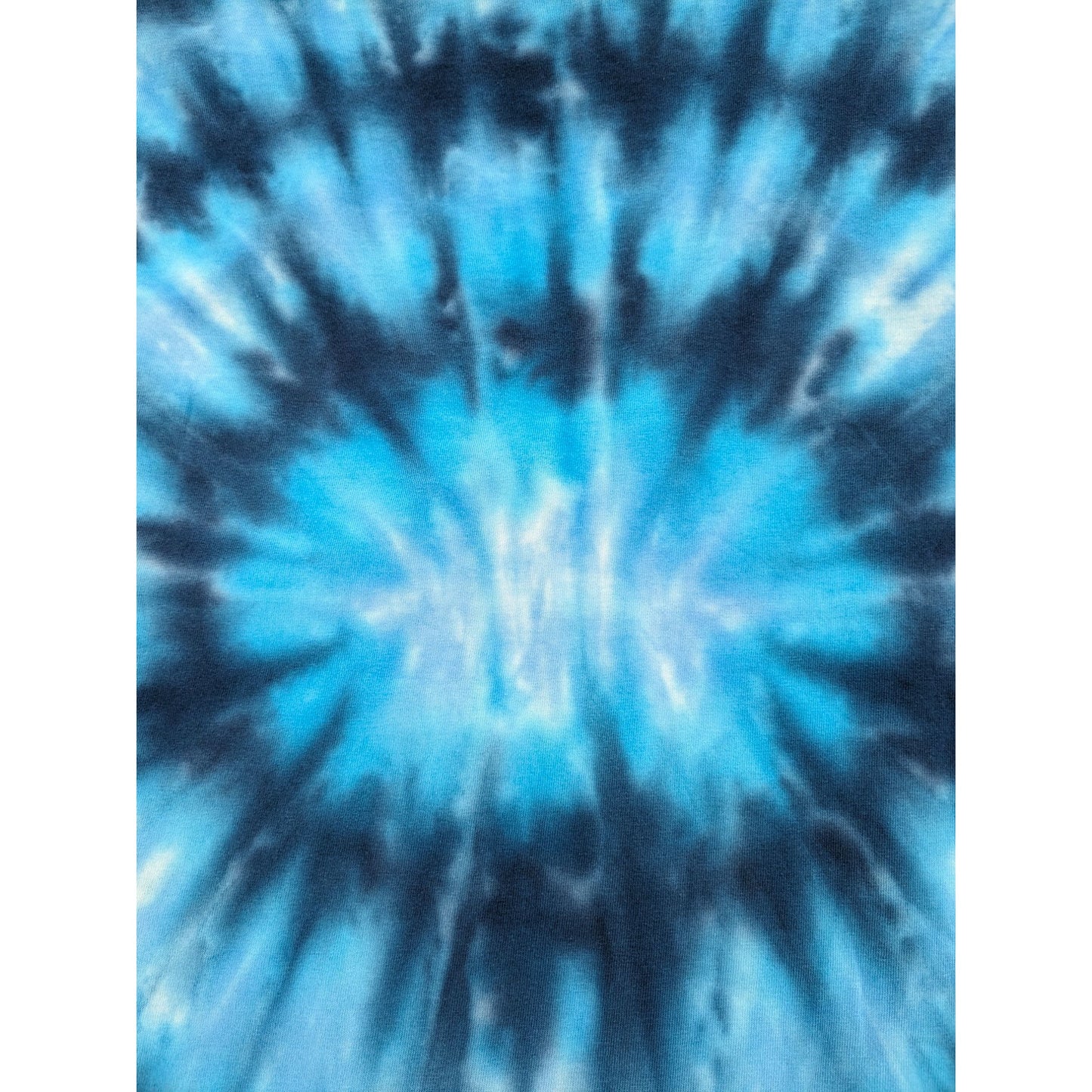 Slayer Demon Blue Tie-Dye Rock Band Crewneck Pullover Unisex  T-Shirt Size M