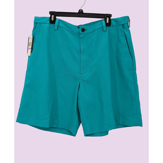 Champs Golf 78 Men Turquoise Short Sportwear Casual Comfy Waistband Short Size 38