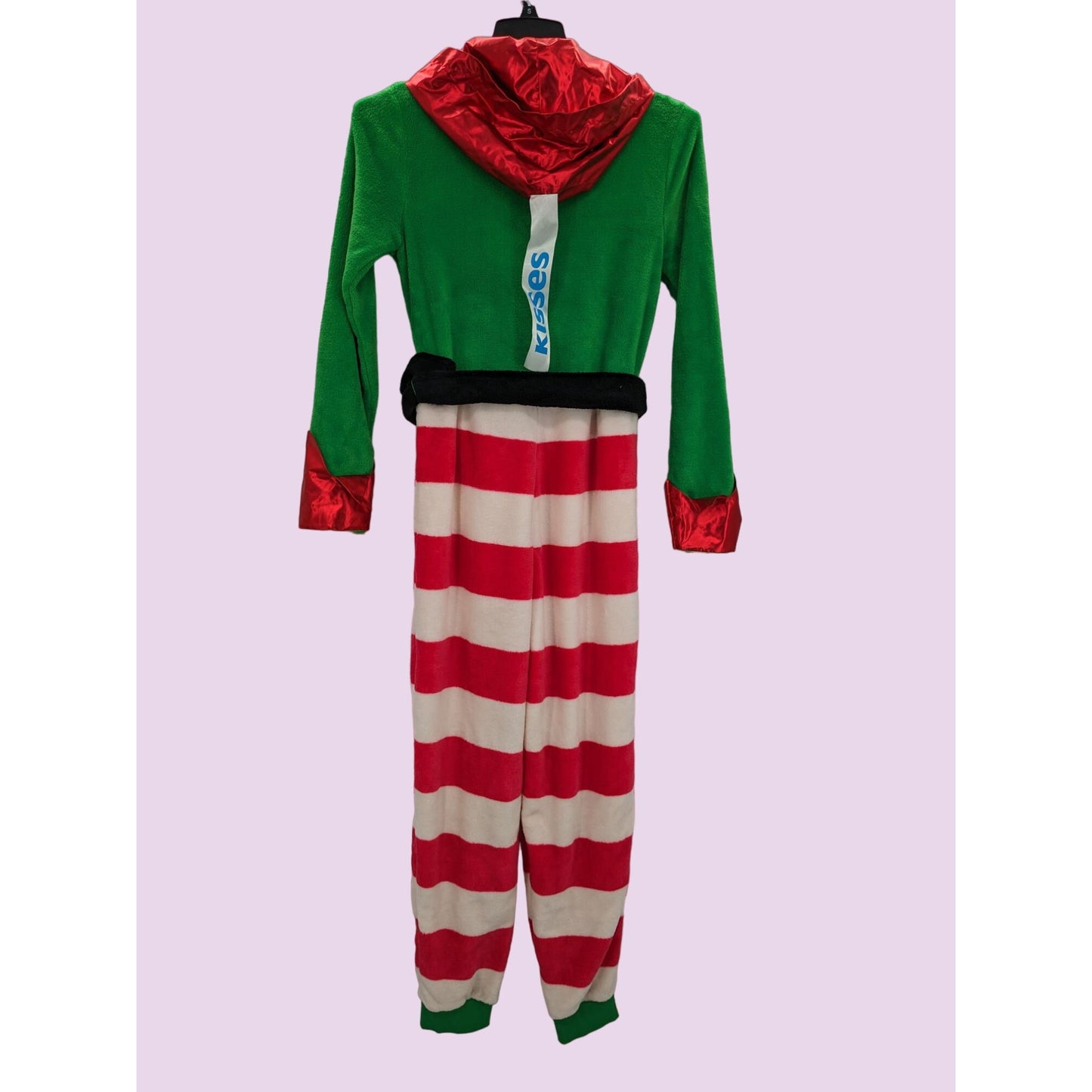 Forever 21 X Hershey Women Christmas Holiday Hooded Jumpsuit Size L