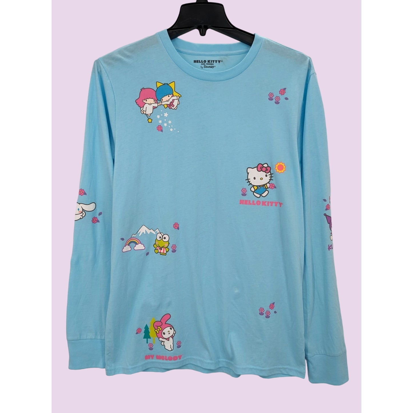 Hello Kitty By Sanrio Adult Hello Kitty and Friends Long Sleeve T-Shirt Size M