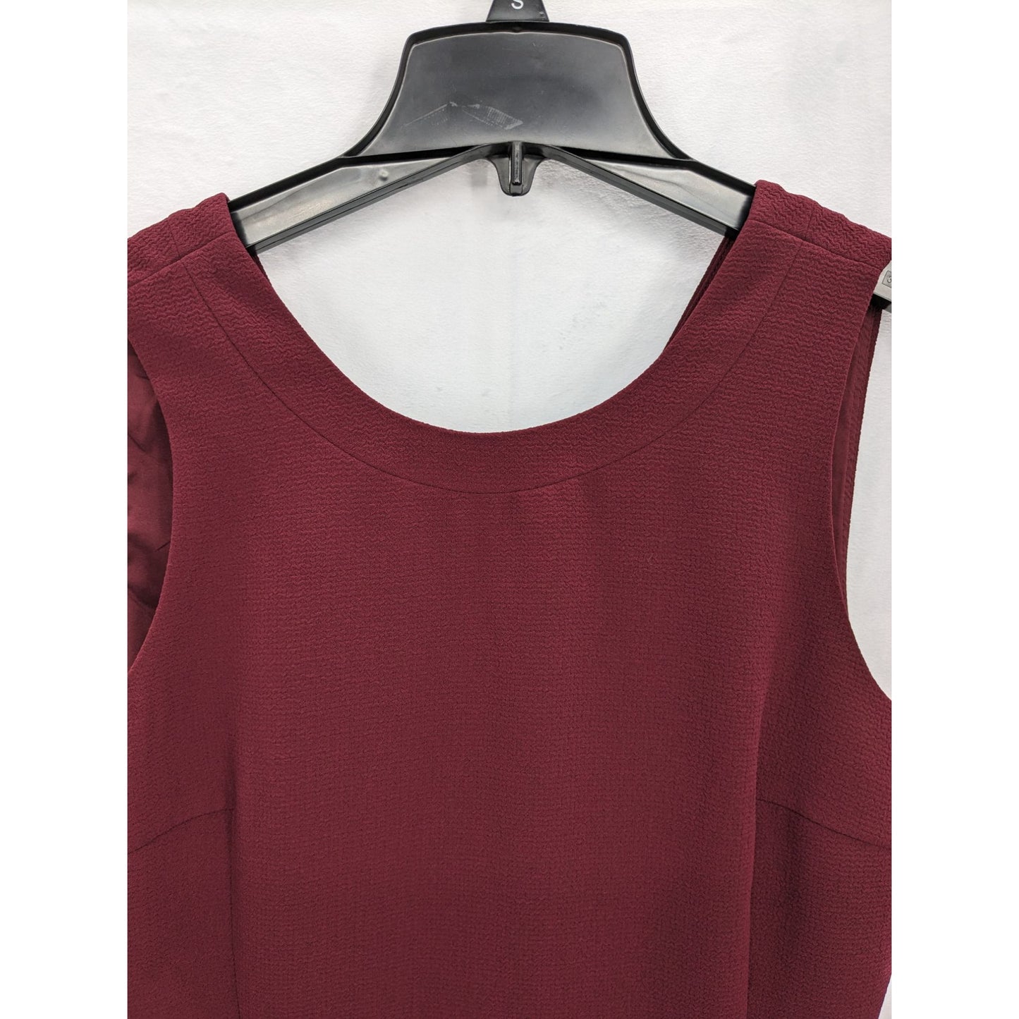 Madewell Women Midnight Sleeveless Fit & Flare Burgundy Dress Size 4