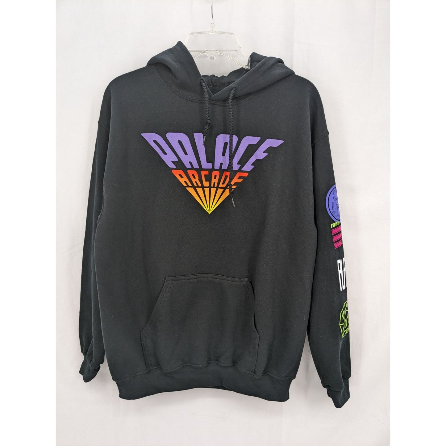 Stranger Things Adult Palace Arcade Pullover Hoodie Size S