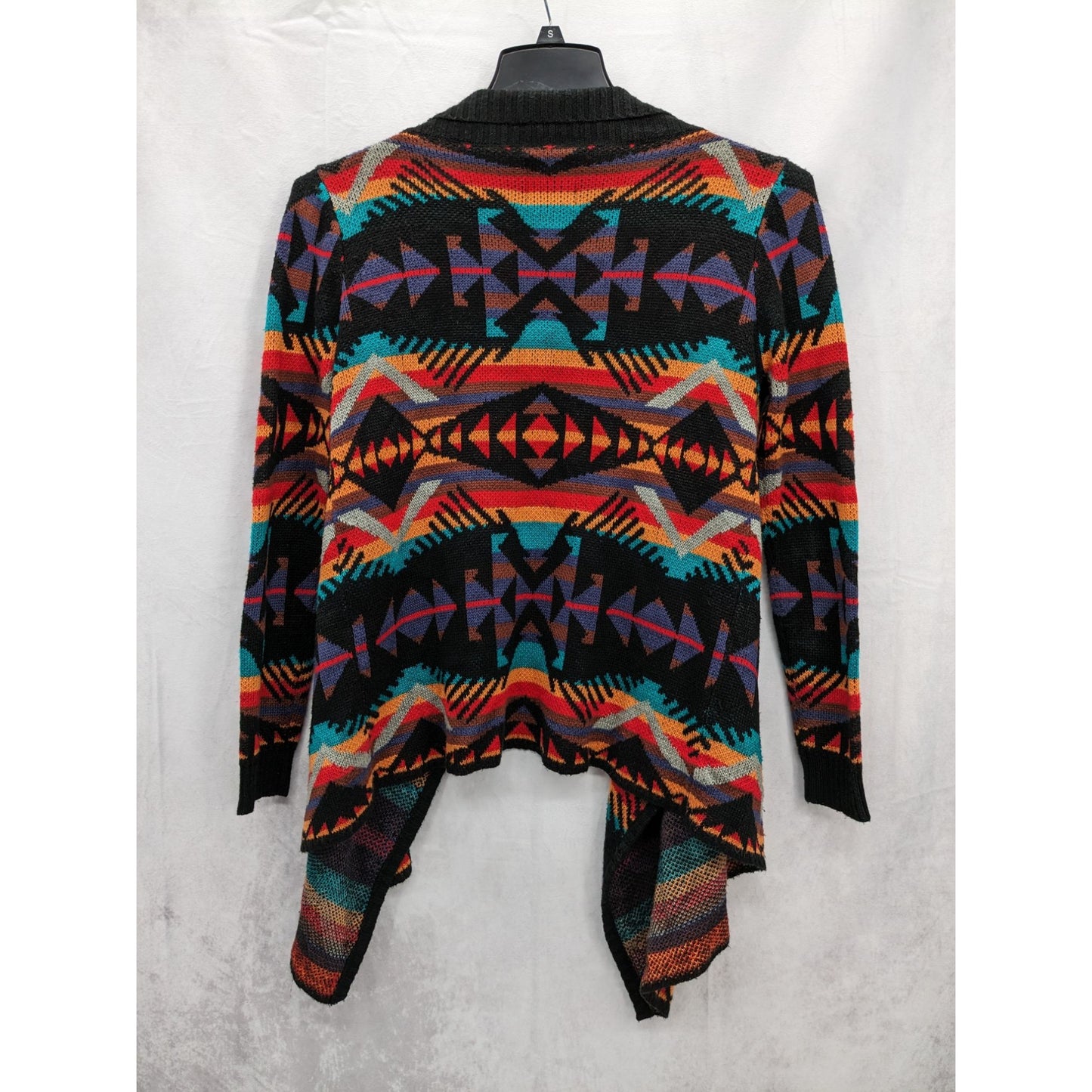 UNIF Women Rainbow Southwest Waterfall Cardigan Open front Size XS