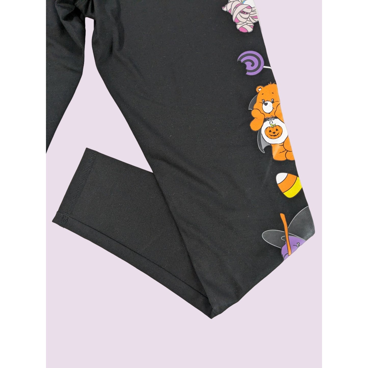 Care Bear Women Halloween Leggings Black Size S