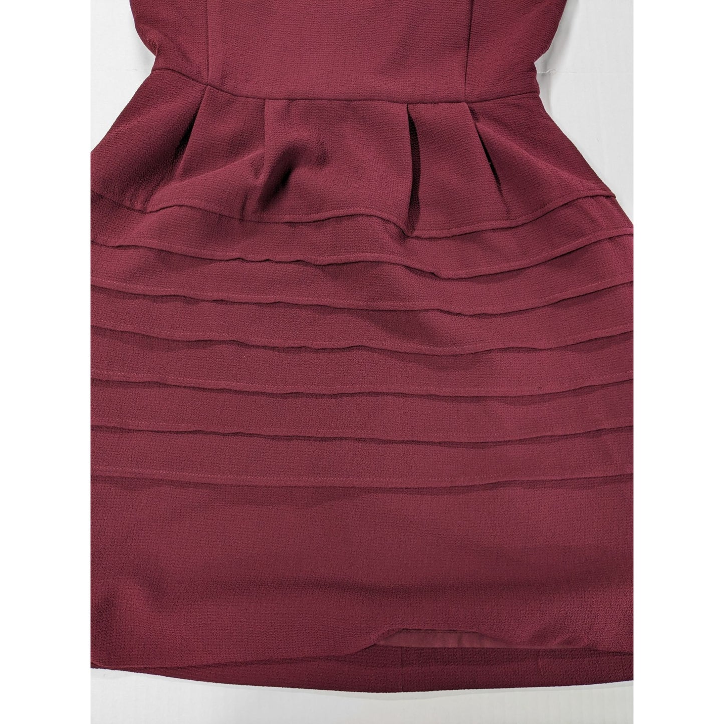 Madewell Women Midnight Sleeveless Fit & Flare Burgundy Dress Size 4