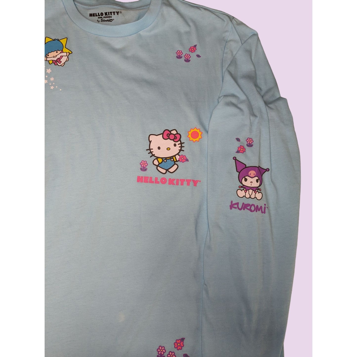 Hello Kitty By Sanrio Adult Hello Kitty and Friends Long Sleeve T-Shirt Size M