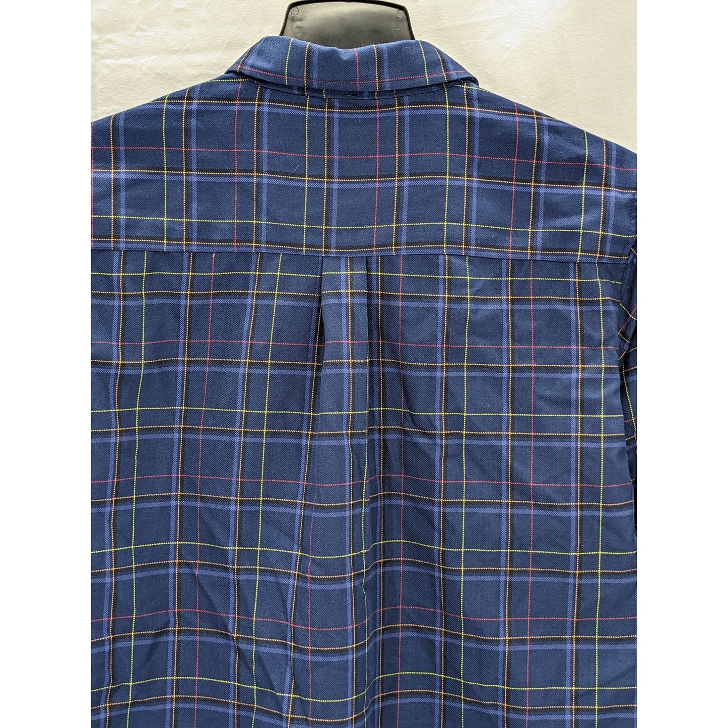 Dixxon Flannel Co "The Toru" Women Blue Plaid Long Sleeve Snap-Up Shirt Size XL