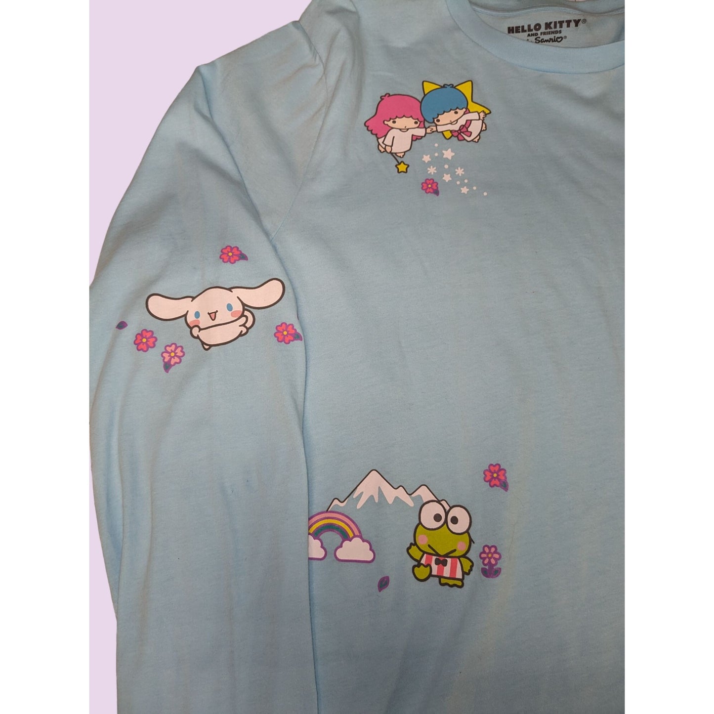 Hello Kitty By Sanrio Adult Hello Kitty and Friends Long Sleeve T-Shirt Size M