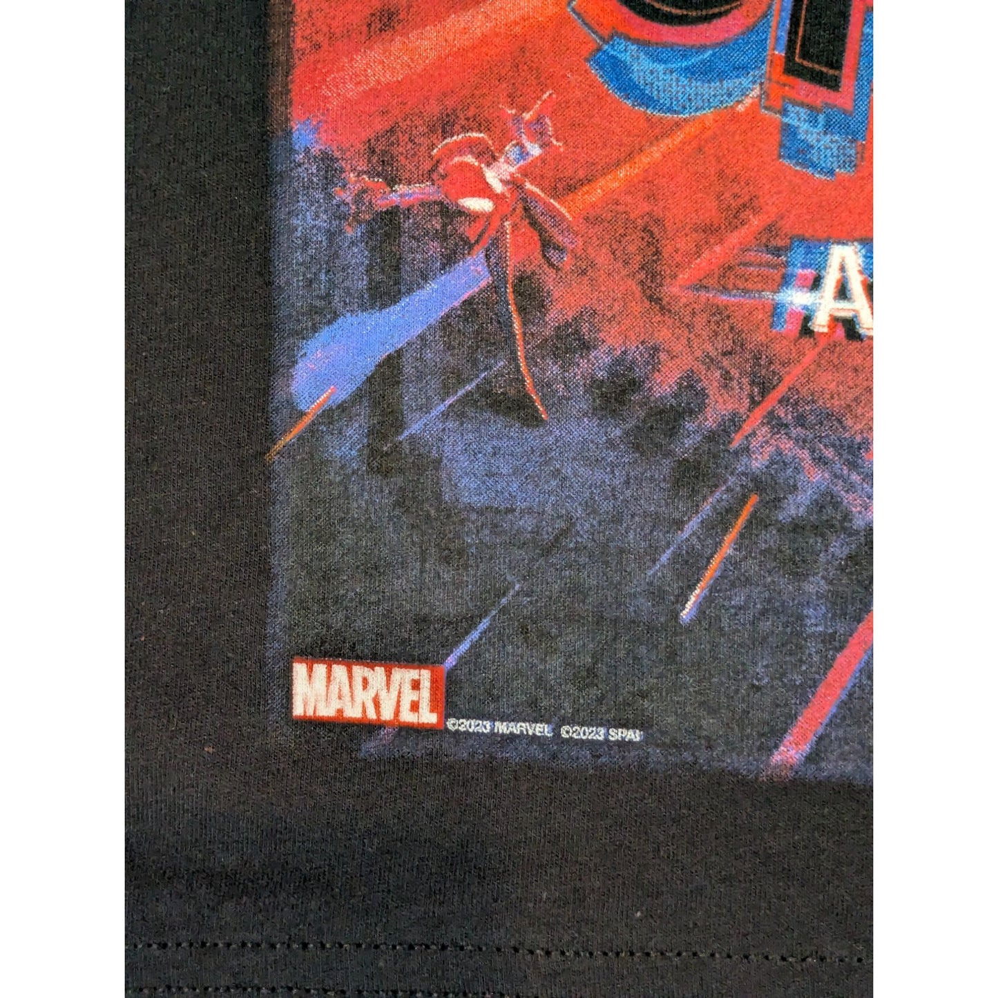 Marvel Spider-Man Across the Spider-Verse Movie Poster Unisex T-Shirt Size L