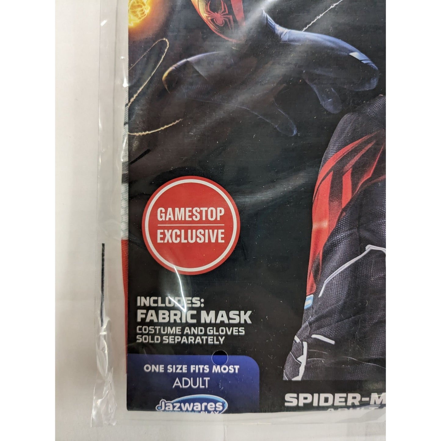 Marvel Spider-Man Miles Morales 2099 Adult Mask One Size Fit Most NWT