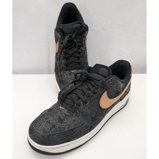 Nike Men Air Force 1 Low '07 LV8 Black Paisley print Size 10.5