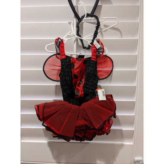 New LadyBug Costume for girls Size xs4 Children's Place