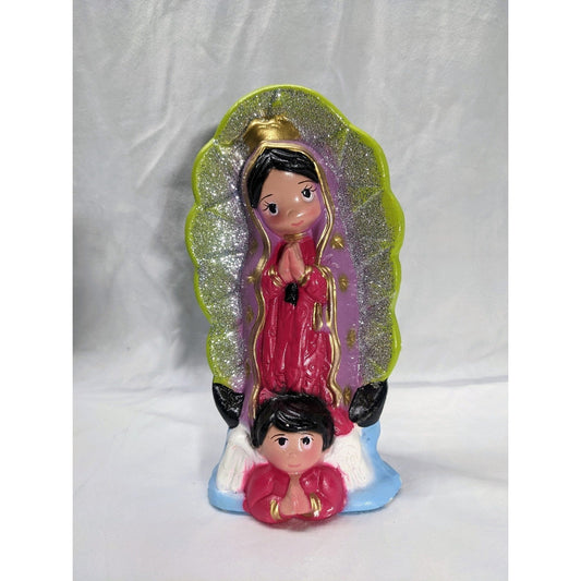 Our lady of Guadalupe Ceramic Religious Statue Piggy Bank