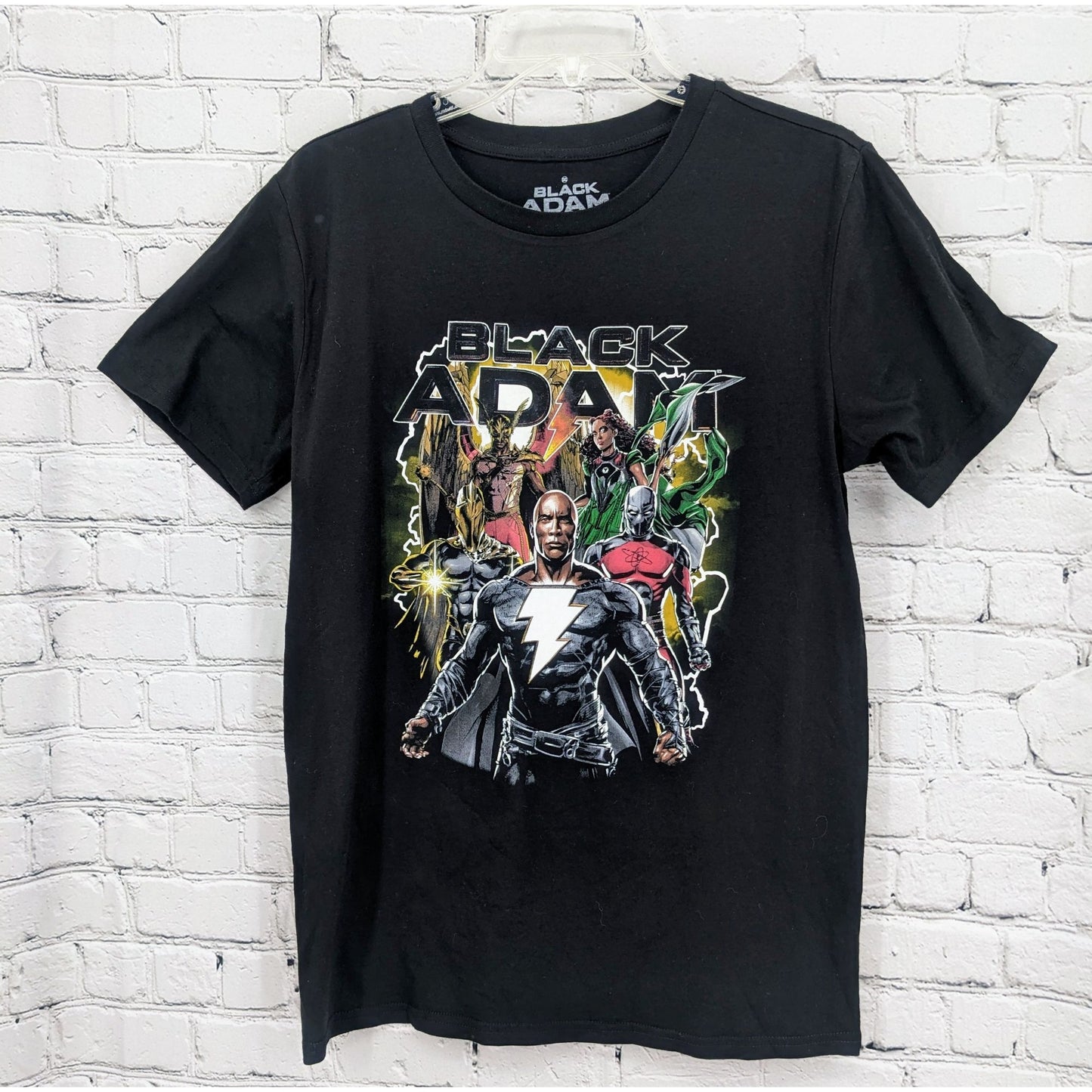 Black Adam Black Collage T-shirt Size M