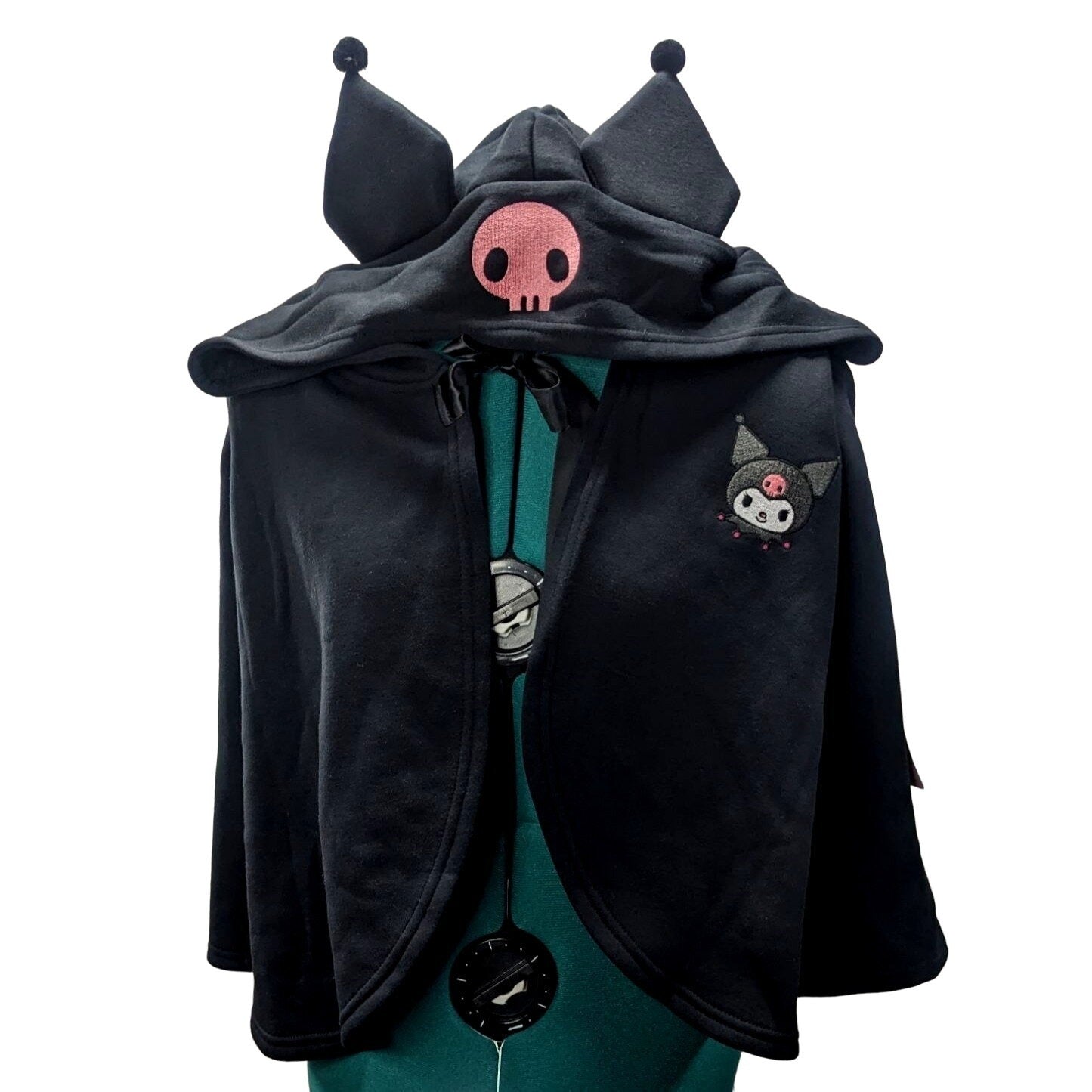 New Kuromi Figural Ears Capelet Size 1/2 XL