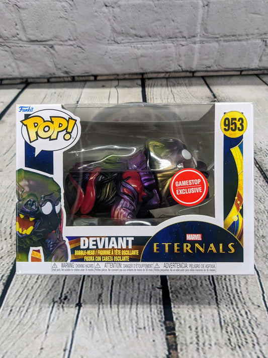 New Marvel Eternals Deviant #953 Funko Pop GameStop Exclusive