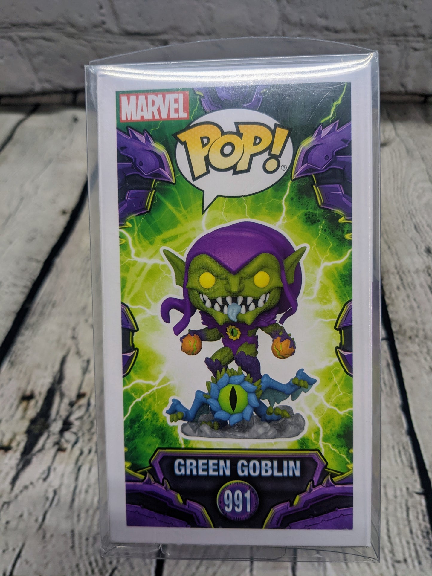 New Funko Pop #991 Marvel Mech Strike Hunter- Green Goblin 4 3/4" Tall