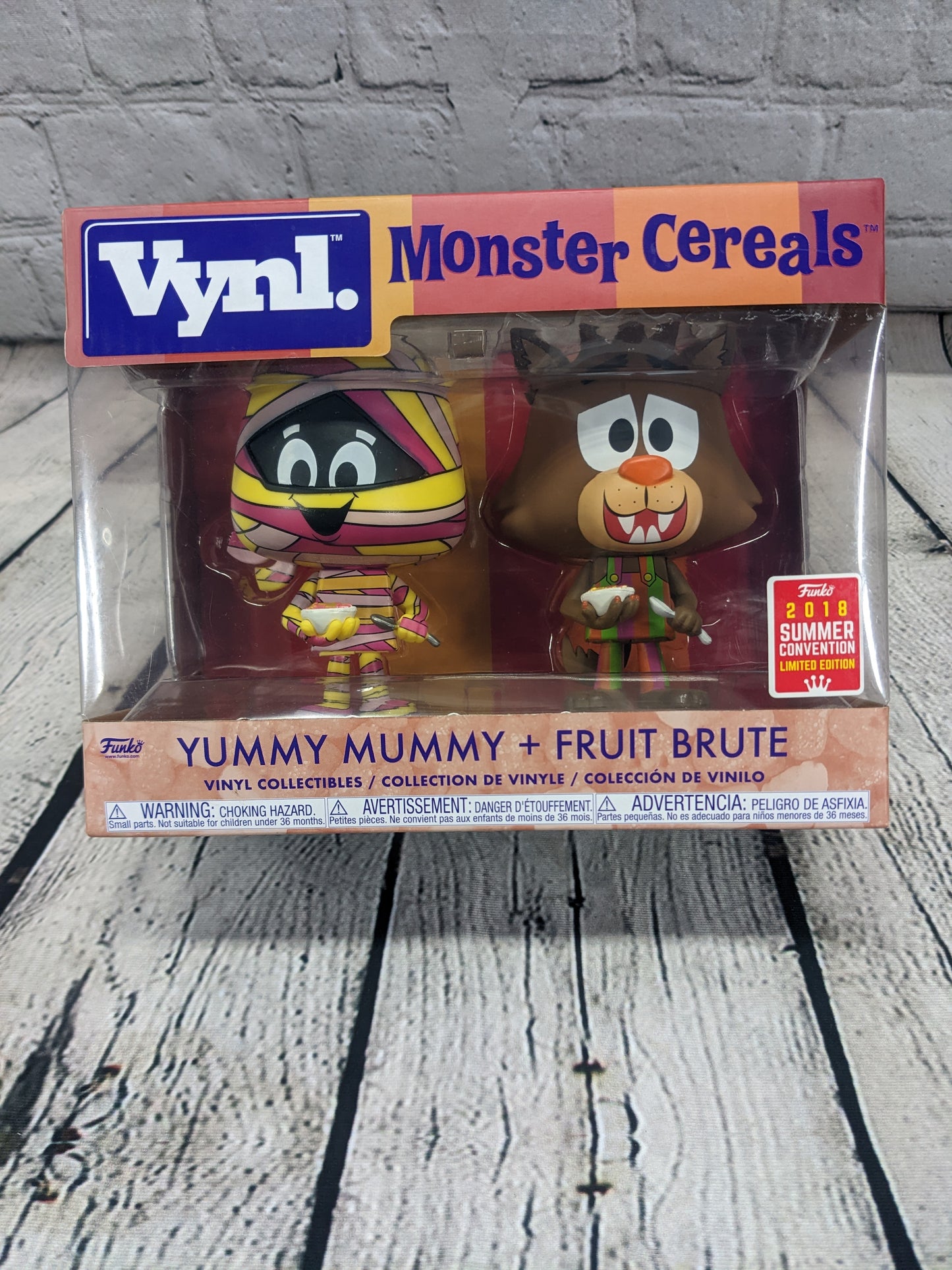 New Funko Pop Monster Cereal Yummy Mummy & Fruit Brute 2 pk