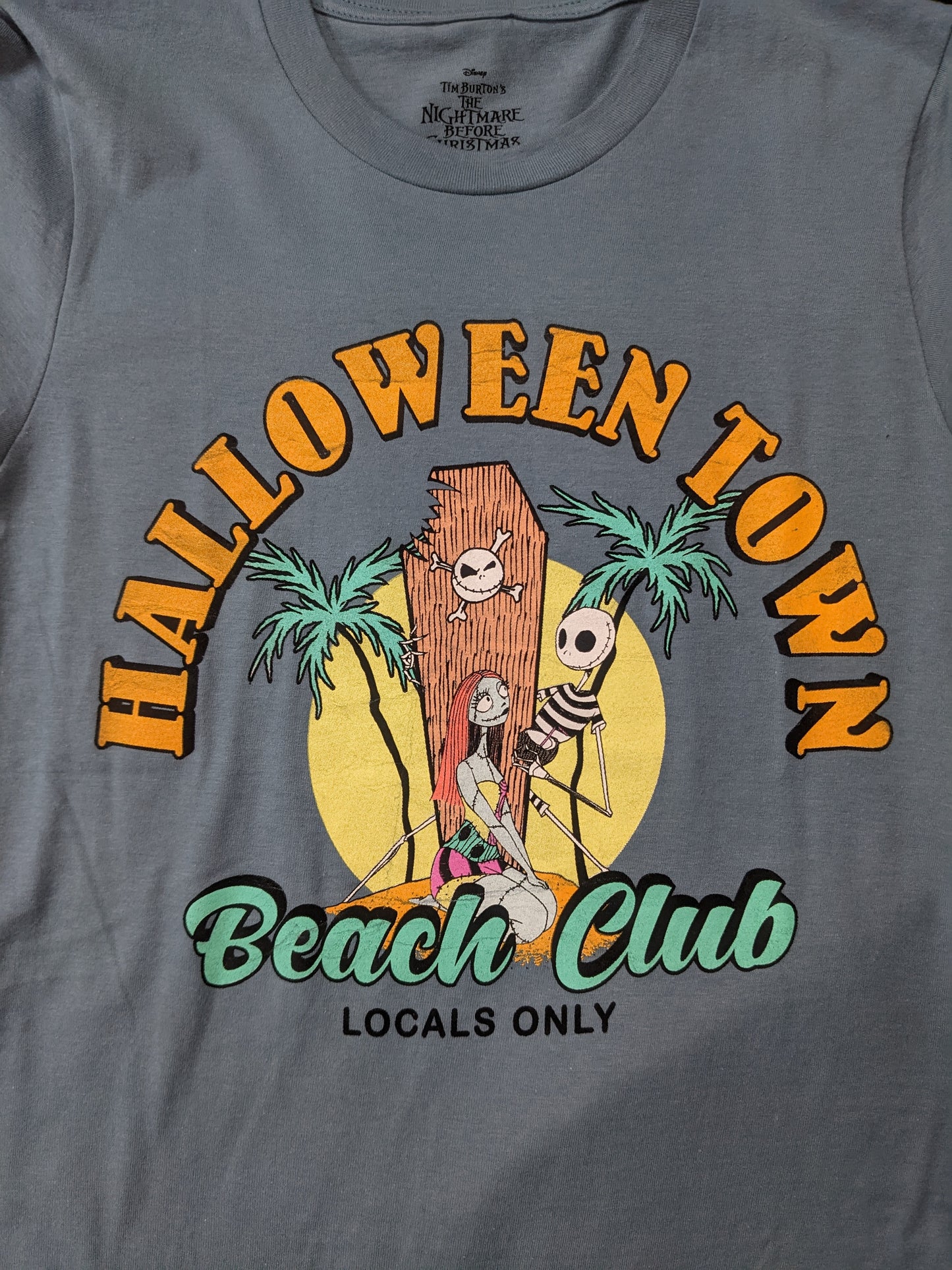 Disney Tim Burton Halloween Town Beach Club size S