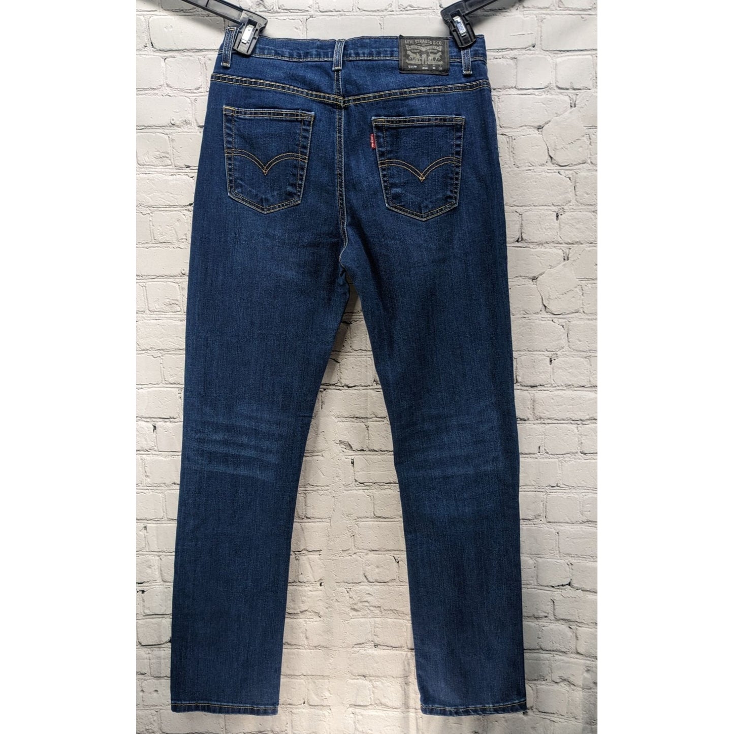 Levis Performance 511 Slim Distressed Denim Jeans Size 20R