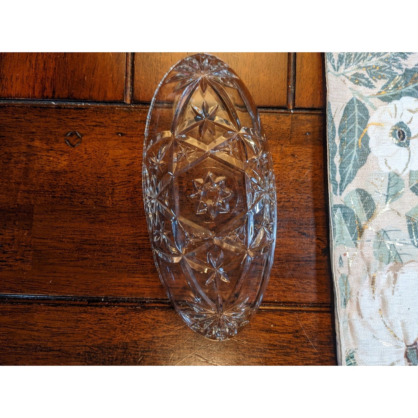 Vintage Anchor Hocking Star Of David Serving dish