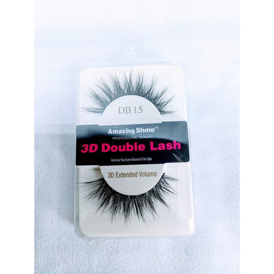 New Bundle Amazing Shine 12pks 3D Double Lashes faux eyelashes